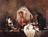 Jean Baptiste Simeon Chardin Canvas Paintings - The Ray
